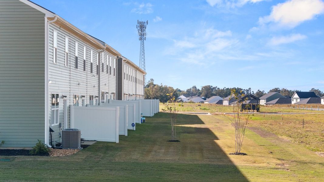 Exterior details and patio area of a home in Weatherstone, Grovetown (Image 20).