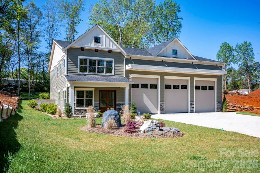 Landscaped Front Yard