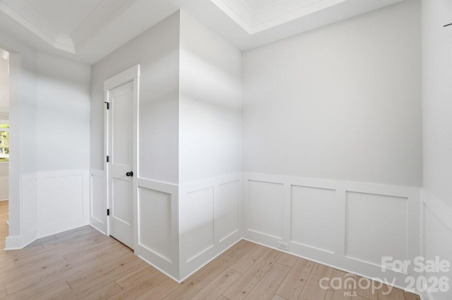 Spacious, unfurnished interior of a new home in Blythe Mill Townhomes, Waxhaw (Image 22). Spacious, unfurnished interior of a new home in Blythe Mill Townhomes, Waxhaw (Image 22).