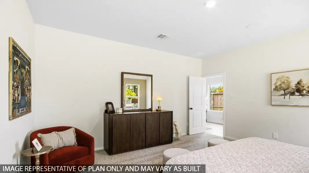 Furnished interior view inside a new home in Mill Creek, Magnolia (Image 19).
