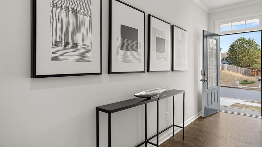 Furnished interior view inside a new home in Lost Creek, Dallas (Image 44). Furnished interior view inside a new home in Lost Creek, Dallas (Image 44).