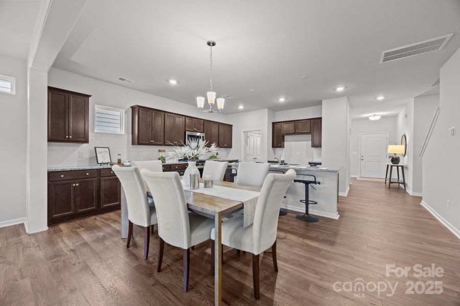 Furnished interior view inside a new home in McFarland Estates, York (Image 13).