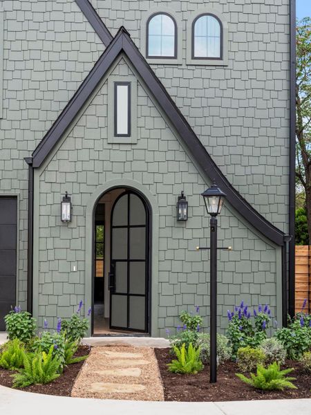 Entrance to property