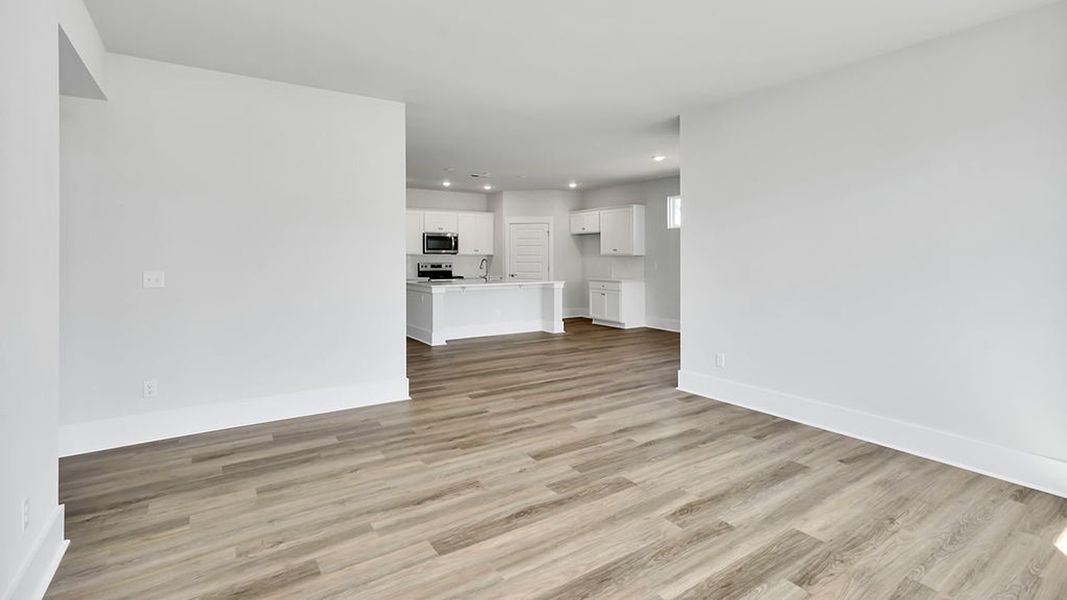 Spacious, unfurnished interior of a new home in The Haven at Indigo Preserve, Leland (Image 16).
