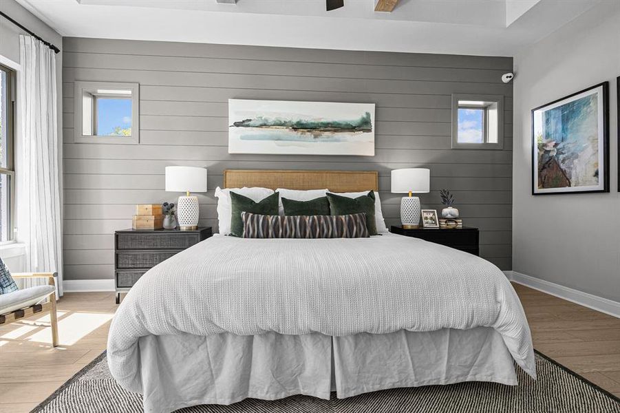 Furnished interior view inside a new home in Highwoods, Fort Worth (Image 7). Furnished interior view inside a new home in Highwoods, Fort Worth (Image 7).