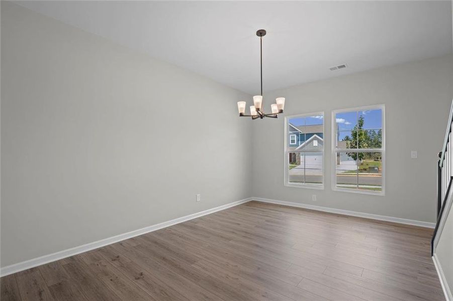 Spacious, unfurnished interior of a new home in Three Rivers, Rome (Image 34). Spacious, unfurnished interior of a new home in Three Rivers, Rome (Image 34).
