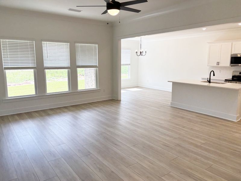 Spacious, unfurnished interior of a new home in Houston Place, Crestview (Image 14). Spacious, unfurnished interior of a new home in Houston Place, Crestview (Image 14).