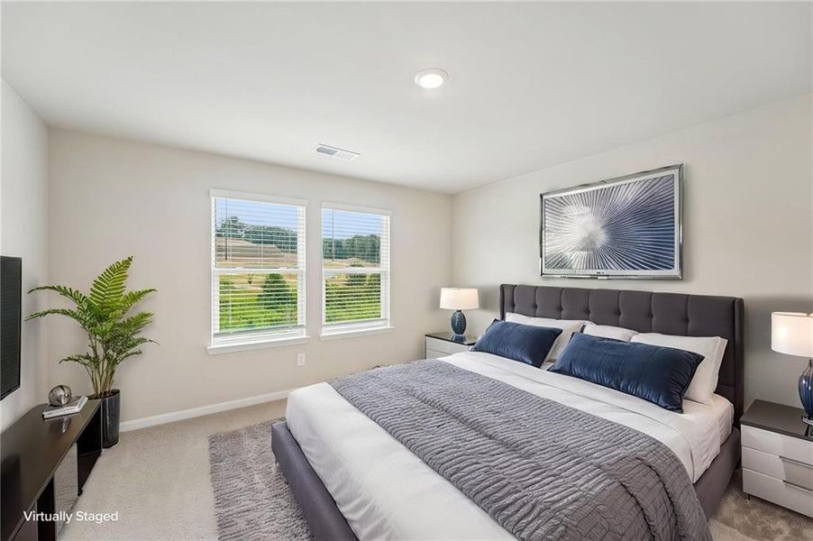 Furnished interior view inside a new home in , Cumming (Image 20).