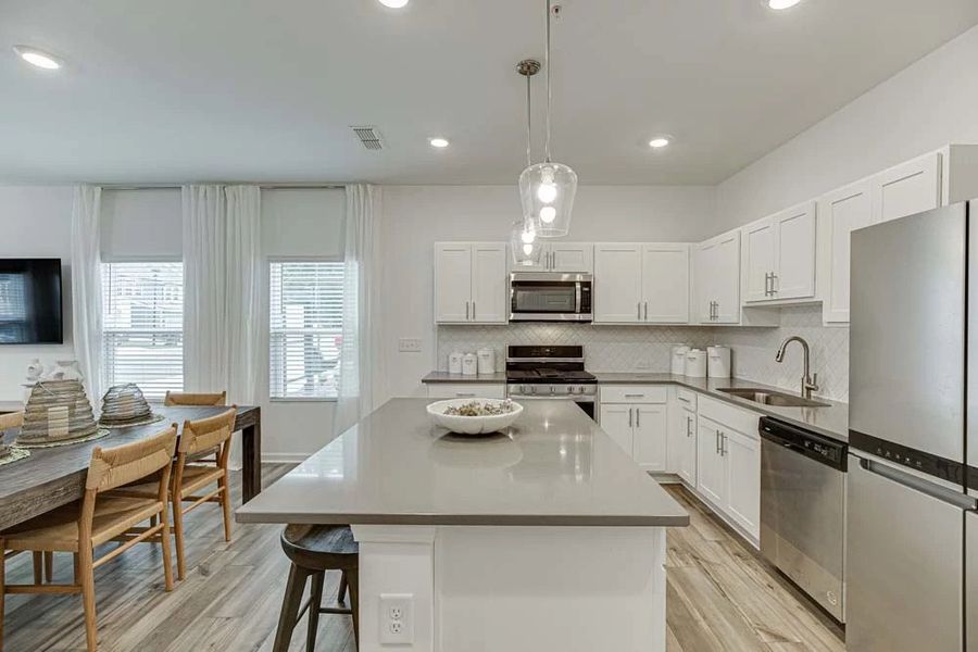 Kitchen featuring Harmony Collection Finishes Kitchen featuring Harmony Collection Finishes