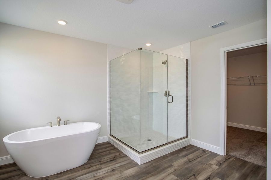 Representative furnished interior of a home built from the Lido by Casa Fresca Homes in Mirada, San Antonio (Image 7).