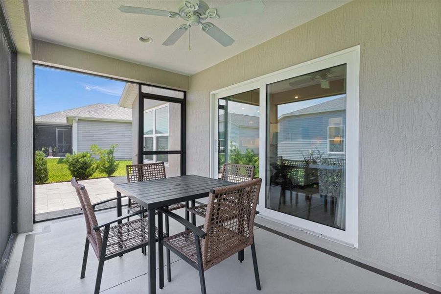 Exterior details and patio area of a home in , The Villages (Image 31).