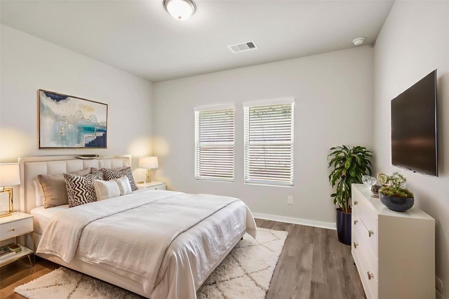 Furnished interior view inside a new home in Westridge Cove, Conroe (Image 14). Furnished interior view inside a new home in Westridge Cove, Conroe (Image 14).