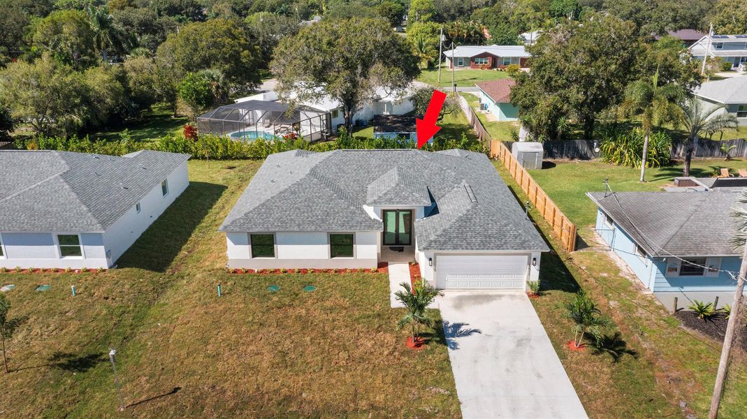 Front exterior of a new home in , Fort Pierce, FL, highlighting curb appeal (Image 32). Front exterior of a new home in , Fort Pierce, FL, highlighting curb appeal (Image 32).