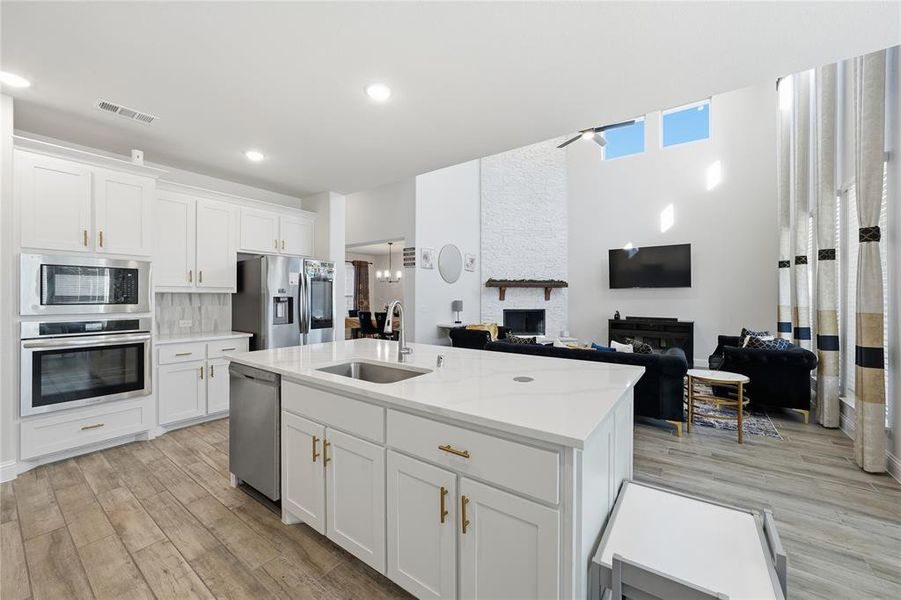 Furnished interior view inside a new home in , Midlothian (Image 11).