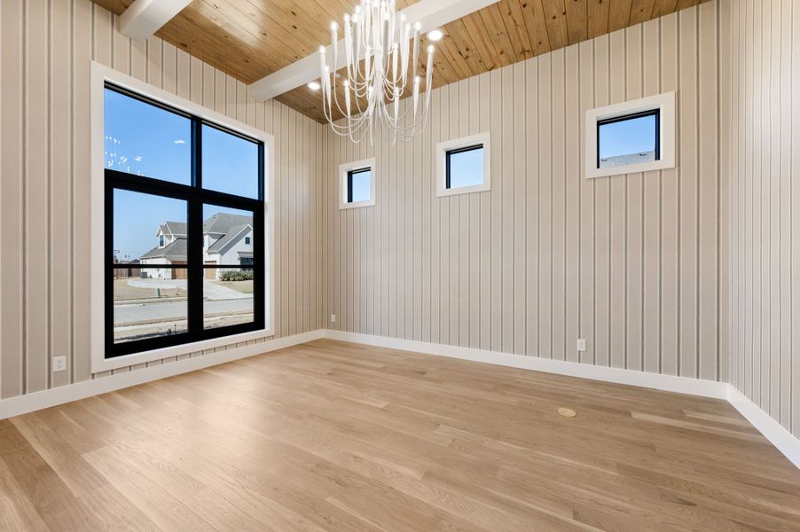 Spacious, unfurnished interior of a new home in Montclair, Prosper (Image 24). Spacious, unfurnished interior of a new home in Montclair, Prosper (Image 24).