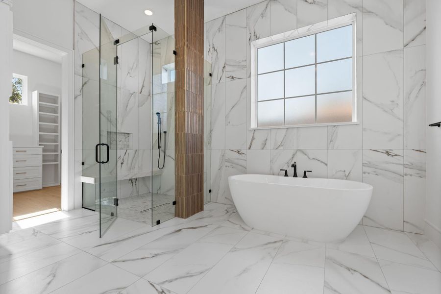 Furnished interior view inside a new home in , Houston (Image 32).