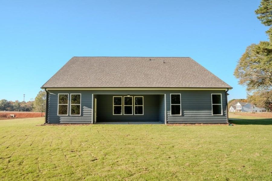 Exterior details and patio area of a home in , Good Hope (Image 24).