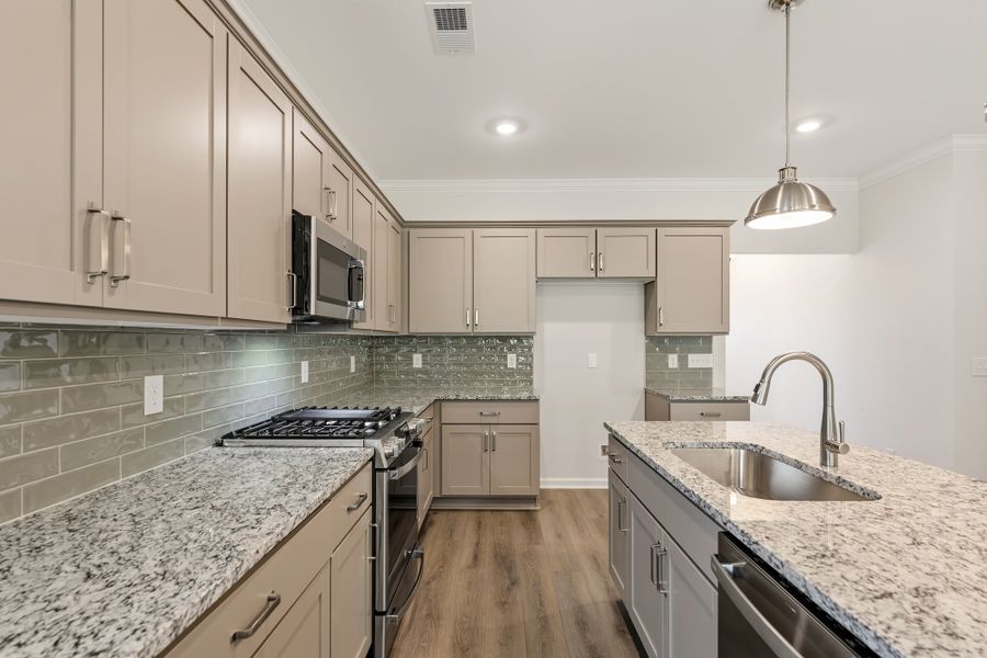 Furnished interior view inside a new home in Landmark Commons, Boiling Springs (Image 9).