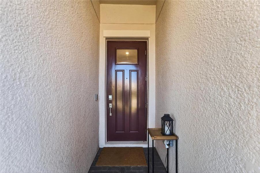 Exterior details and patio area of a home in Southshore Bay Active Adult, Wimauma (Image 29).
