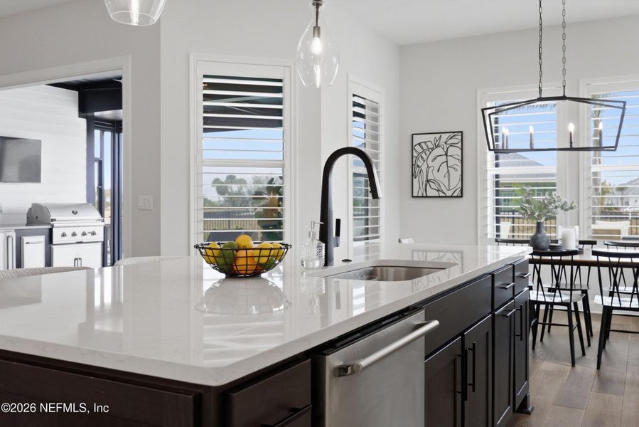 Furnished interior view inside a new home in , St. Augustine (Image 13).