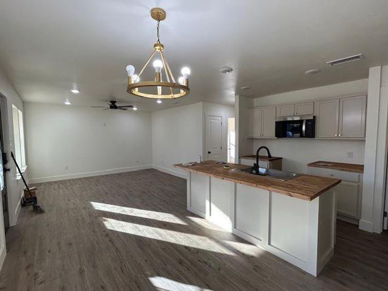 Furnished interior view inside a new home in , Ector (Image 9).