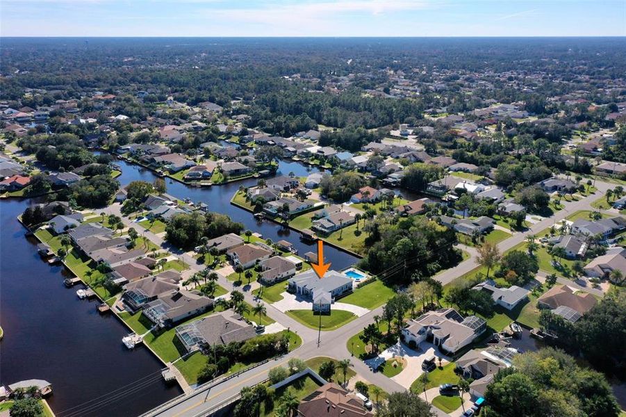 Front exterior of a new home in , Palm Coast, FL, highlighting curb appeal (Image 33). Front exterior of a new home in , Palm Coast, FL, highlighting curb appeal (Image 33).