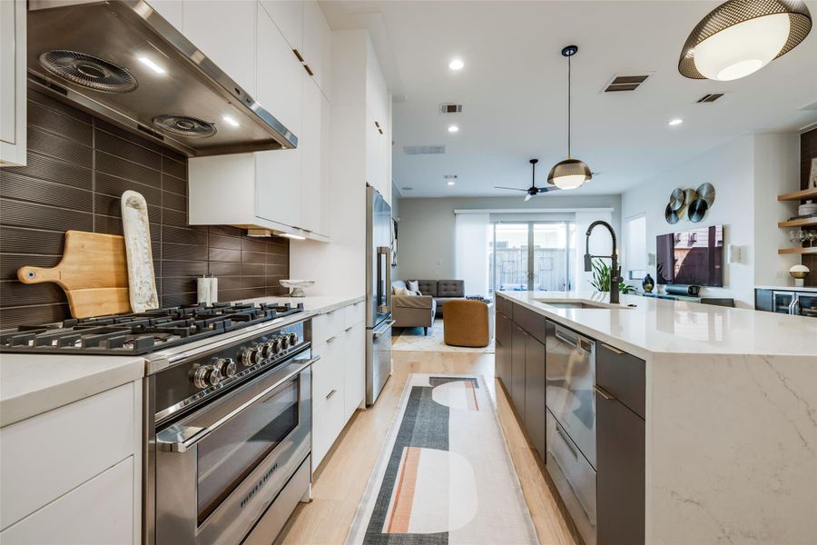 Furnished interior view inside a new home in , Houston (Image 15).