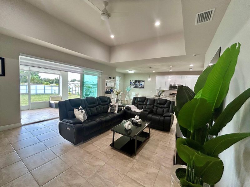 Furnished interior view inside a new home in , Labelle (Image 32).
