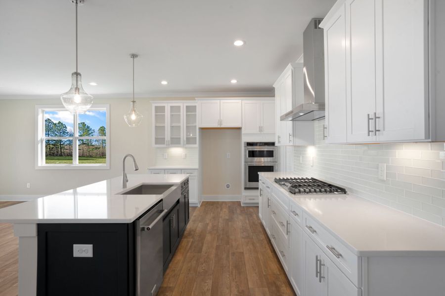 Representative furnished interior of a home built from the Olympic by Mattamy Homes in Magnolia Park, Garner (Image 9).