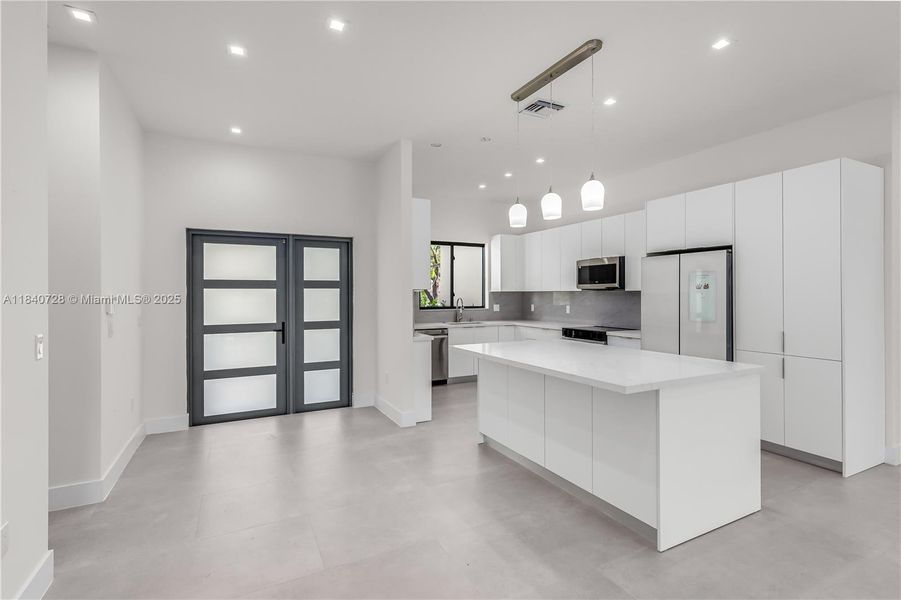 Furnished interior view inside a new home in , Biscayne Park (Image 8).