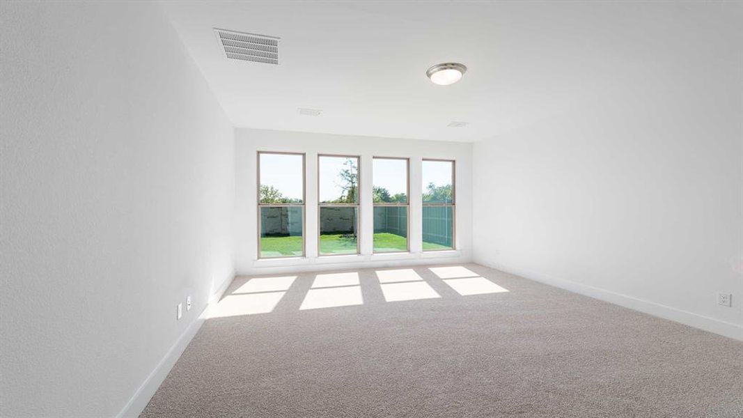 Spacious, unfurnished interior of a new home in Trinity Falls 60', McKinney (Image 19). Spacious, unfurnished interior of a new home in Trinity Falls 60', McKinney (Image 19).