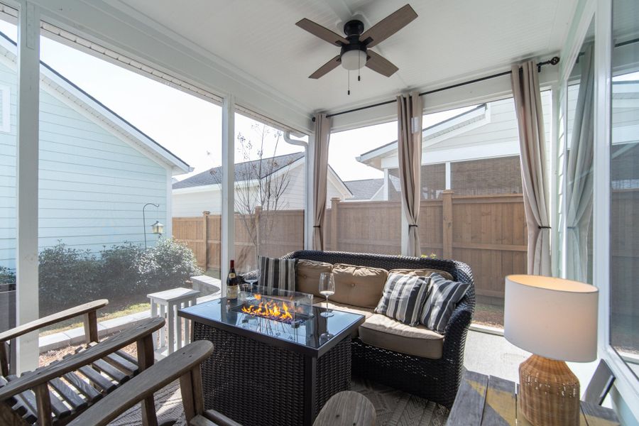 Furnished interior view inside a new home in Nexton - Midtown - The Park Collection, Summerville (Image 15).