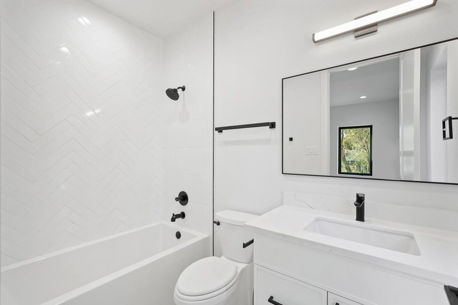 And the Bath in this one has a tub. Toilets are by Miseno.