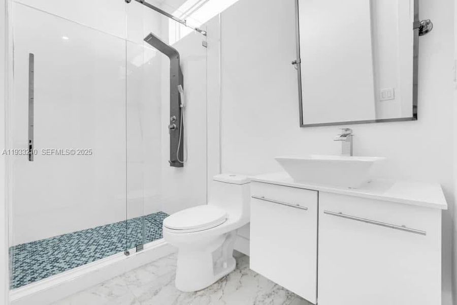 Furnished interior view inside a new home in , Key Largo (Image 5).