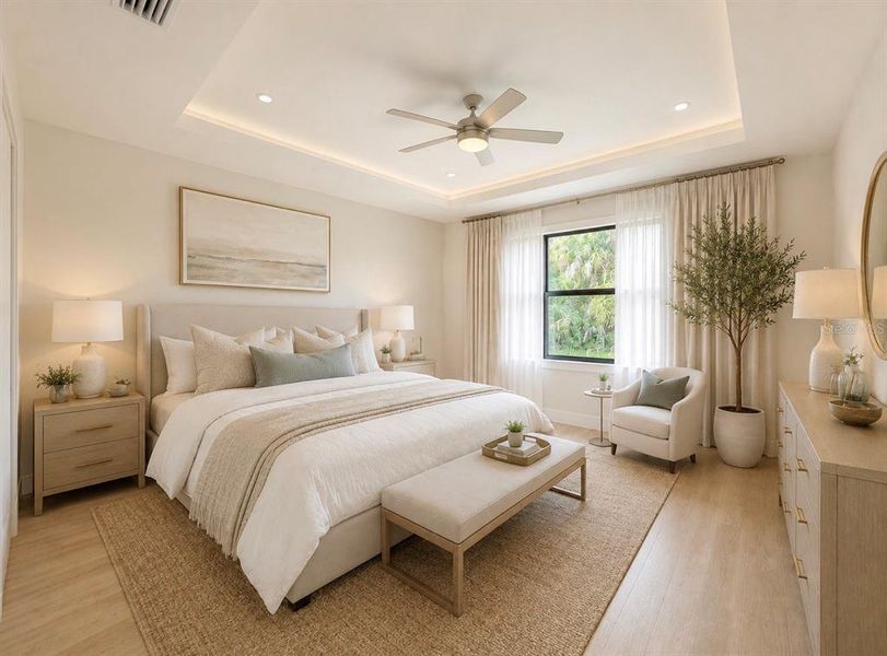 Furnished interior view inside a new home in , North Port (Image 8).