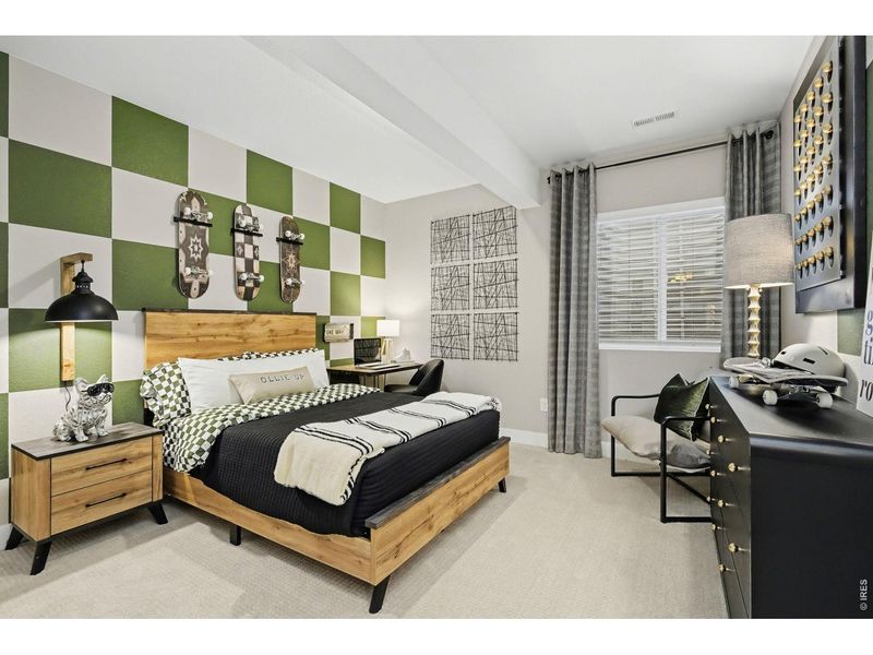 Furnished interior view inside a new home in Farmstead, Berthoud (Image 6).