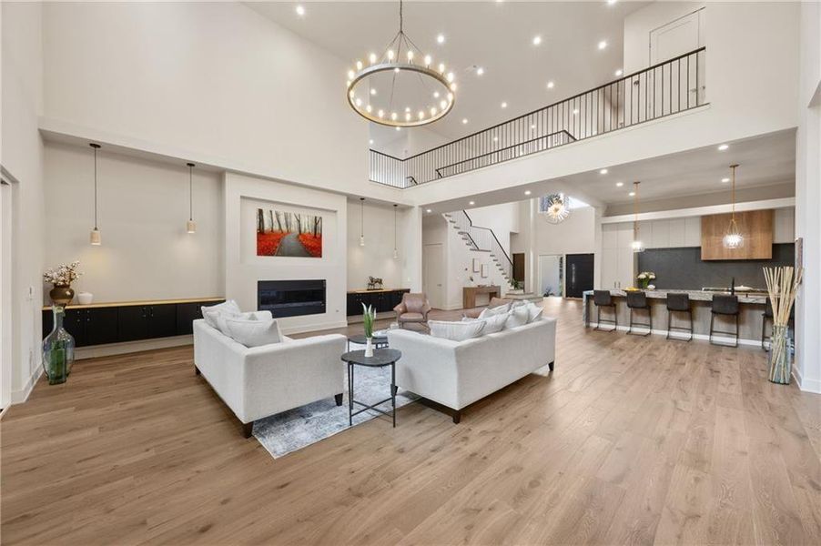 Furnished interior view inside a new home in , Sandy Springs (Image 11).