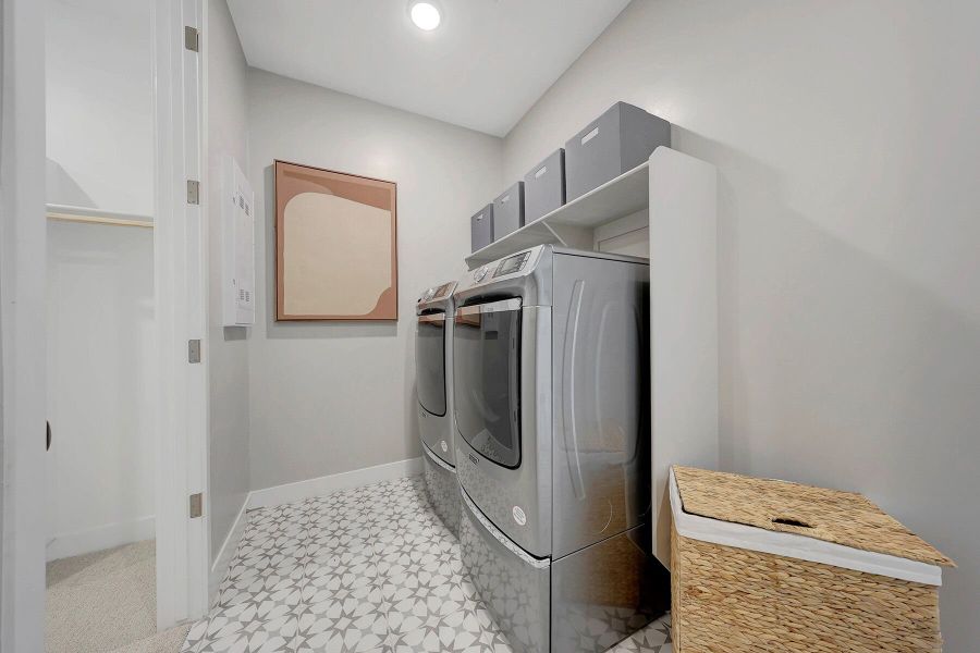 Representative furnished interior of a home built from the Slate by Mattamy Homes in Miravida, Surprise (Image 36).