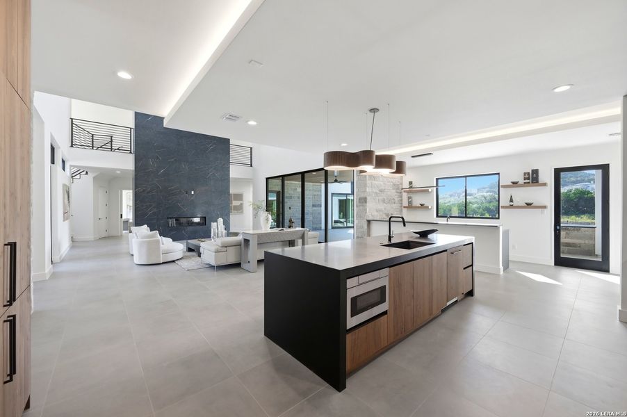 Furnished interior view inside a new home in , San Antonio (Image 53).