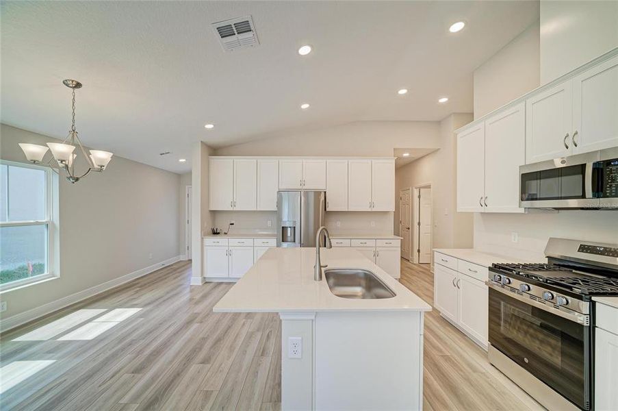 Furnished interior view inside a new home in Crosswind Point, Parrish (Image 5).