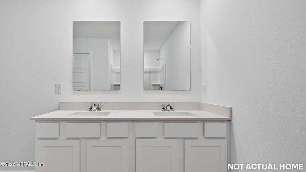 Furnished interior view inside a new home in The Arbors, Jacksonville (Image 8).