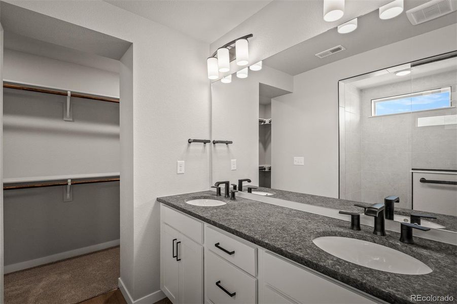 Furnished interior view inside a new home in Revel Crossing at Wolf Ranch – The Ascent Collection, Colorado Springs (Image 9).