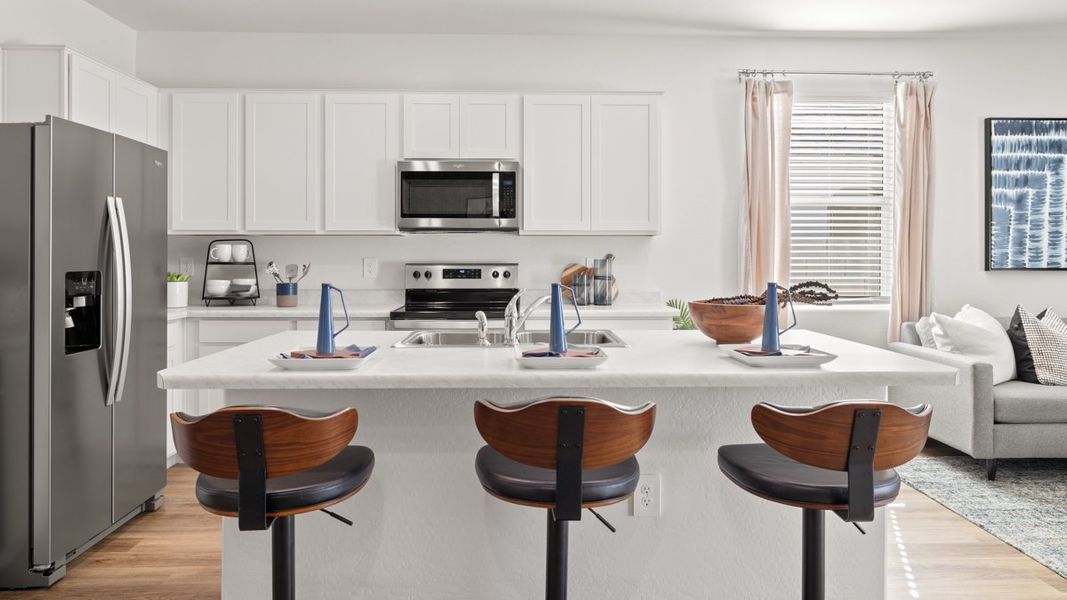 Furnished interior view inside a new home in Rio Rancho Estates, Wittmann (Image 6).