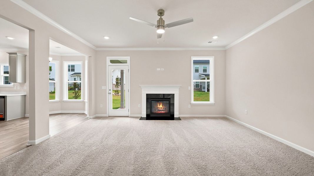 Spacious, unfurnished interior of a new home in Wildwood, Covington (Image 20).