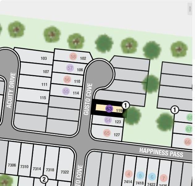 119 Gusto Cove sitemap location