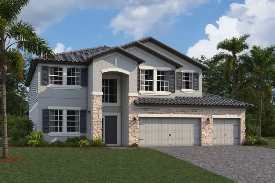 Sonoma II Elevation C - Siding