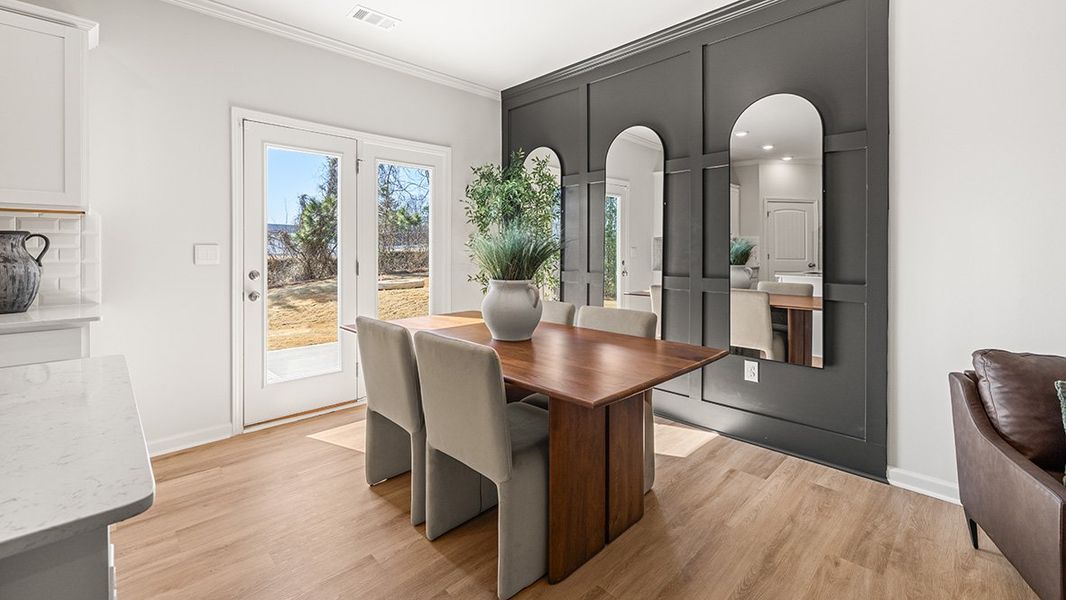 Representative furnished interior of a home built from the Sudbury by D.R. Horton in Pointe Park, Union City (Image 10).
