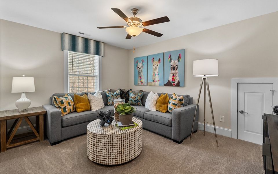 Representative furnished interior of a home built from the Victor - Vanguard Collection by Mungo Homes in Parris Meadows, Chesnee (Image 13).