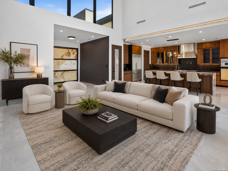 Furnished interior view inside a new home in , San Antonio (Image 19).