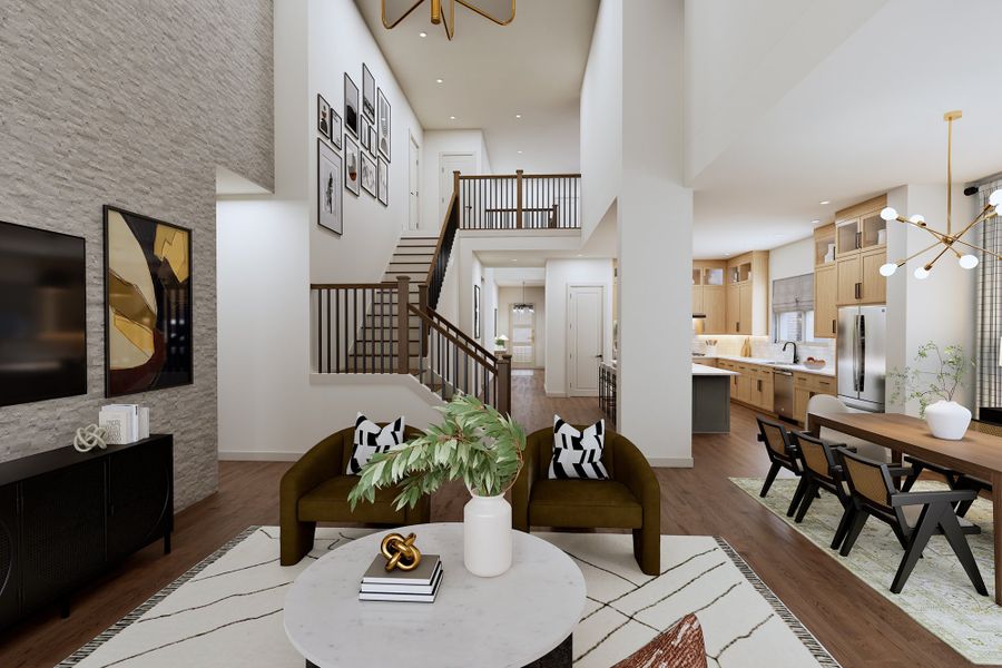 The Peony - Family Room